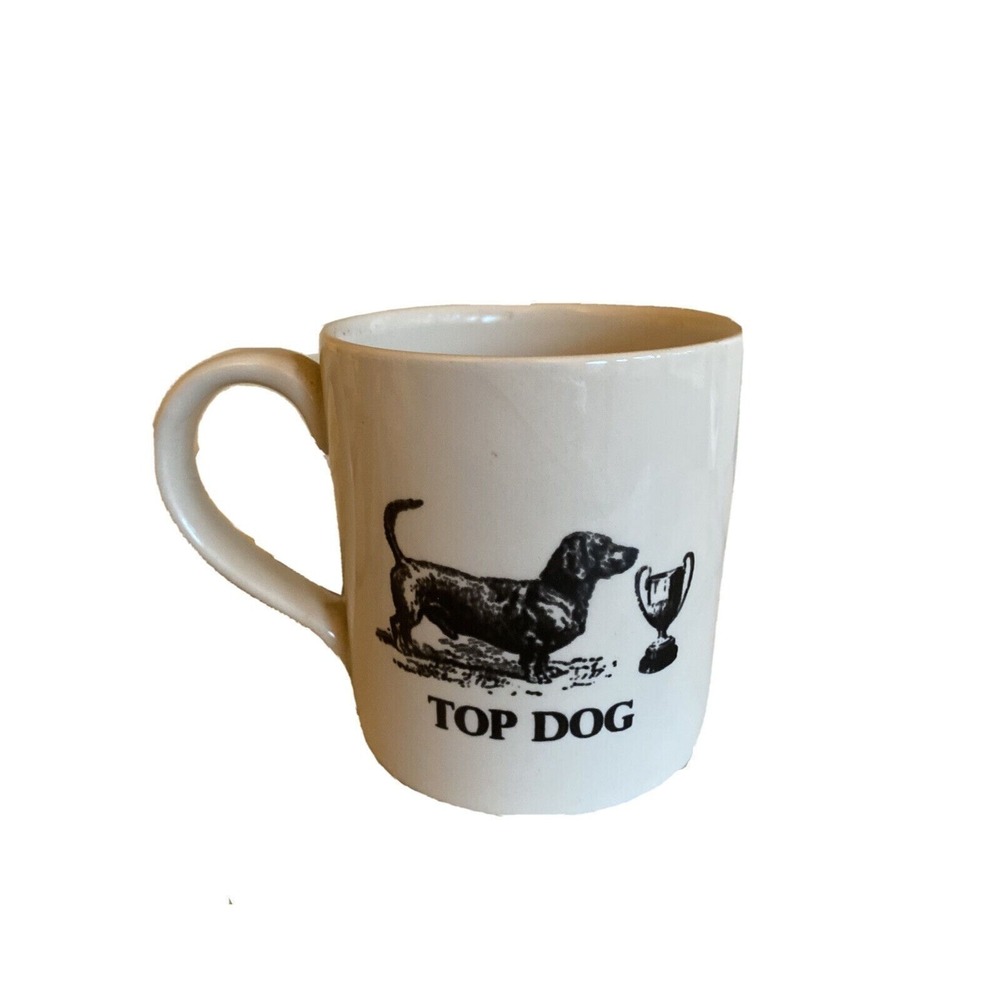 Royal Stafford Top Dog Dachshund Mug Made in England Microwave Dishwasher Safe